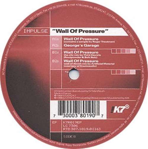 Cover Impulse - Wall Of Pressure (12, EP) Schallplatten Ankauf