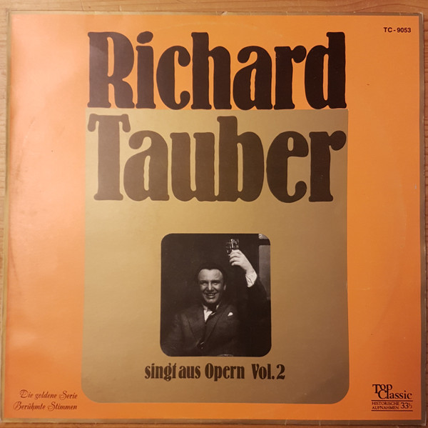 Bild Richard Tauber - Singt Aus Opern Vol. 2 (LP) Schallplatten Ankauf