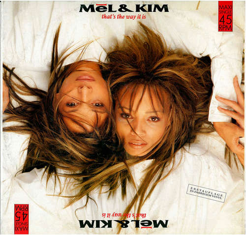 Cover Mel & Kim - That's The Way It Is (12, Maxi, Red) Schallplatten Ankauf