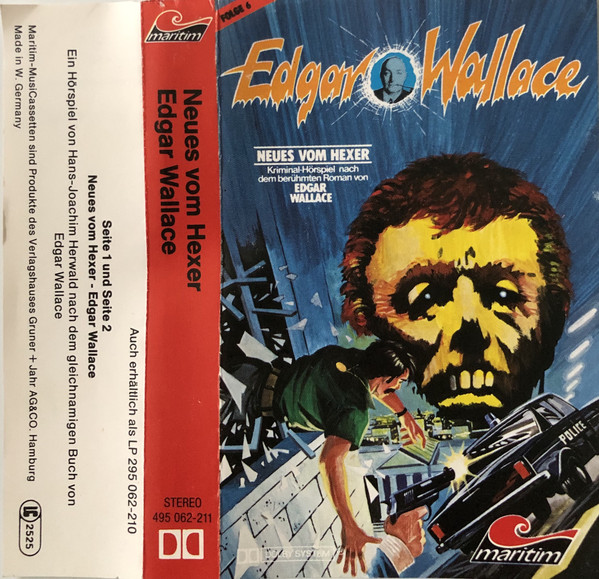 Cover Edgar Wallace / Hans-Joachim Herwald - Edgar Wallace  6 - Neues Vom Hexer  (Cass) Schallplatten Ankauf
