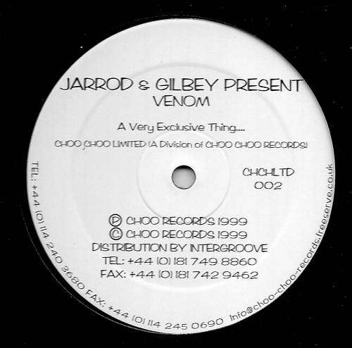 Cover Jarrod & Gilbey - Venom (12, S/Sided, Promo) Schallplatten Ankauf