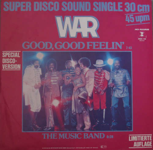 Bild War - Good, Good Feelin' / The Music Band (12, Ltd) Schallplatten Ankauf