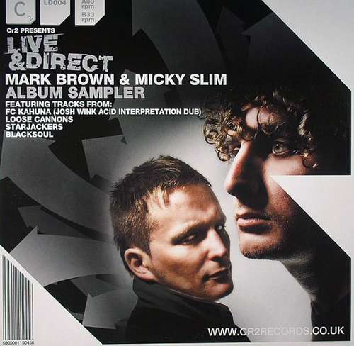 Cover Various - Live & Direct : Mark Brown & Micky Slim (12, Smplr) Schallplatten Ankauf