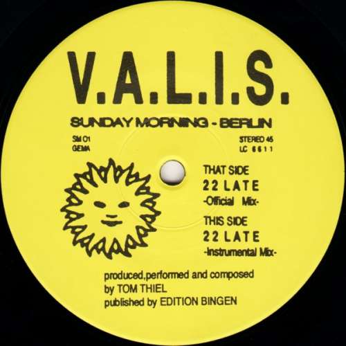Cover V.A.L.I.S. - 22 Late (12) Schallplatten Ankauf