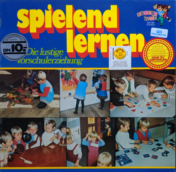 Cover Gisela Heidorn - Spielend Lernen (Die Lustige Vorschulerziehung) (LP) Schallplatten Ankauf