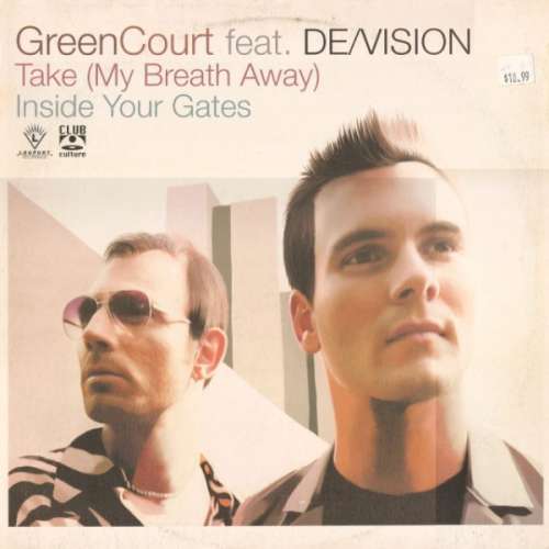Cover Green Court Feat. De/Vision - Take (My Breath Away) / Inside Your Gates (12) Schallplatten Ankauf
