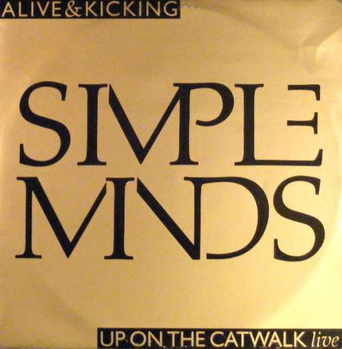 Cover Simple Minds - Alive & Kicking (12, Single, Gol) Schallplatten Ankauf
