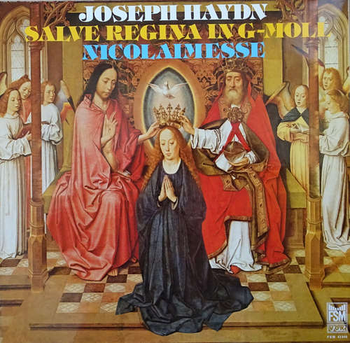 Cover Joseph Haydn, Kammerchor Stuttgart, Stuttgarter Kammerorchester, Frieder Bernius - Salve Regina In G-moll Nicolaimesse (LP) Schallplatten Ankauf