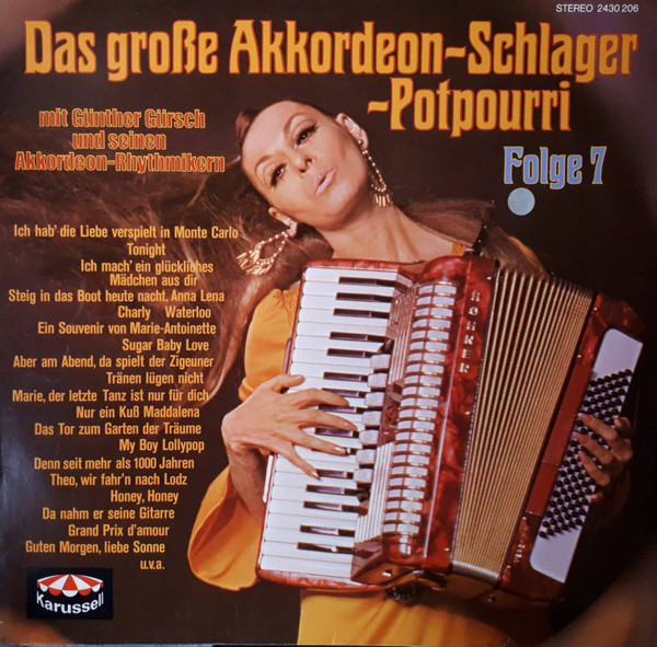 Bild Günther Gürsch Und Seine Akkordeon-Rhythmiker - Das Große Akkordeon-Schlager-Potpourri Folge 7 (LP) Schallplatten Ankauf