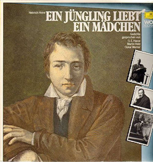 Cover Heinrich Heine - Ein Jüngling Liebt Ein Mädchen (LP, Album) Schallplatten Ankauf