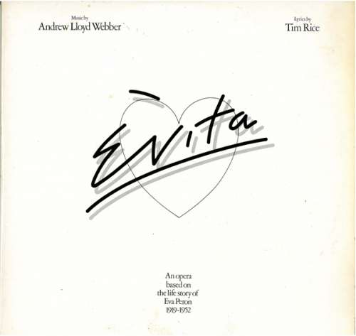 Cover Andrew Lloyd Webber And Tim Rice - Evita (2xLP, Album, Gat) Schallplatten Ankauf