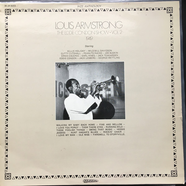 Cover Louis Armstrong - The Eddie Condon Show • Vol. 2 1949 (LP, Album) Schallplatten Ankauf