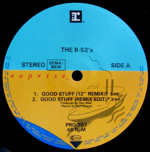 Cover The B-52's - Good Stuff (Remix) (12, Promo) Schallplatten Ankauf