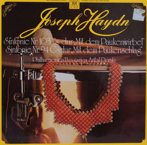 Cover Joseph Haydn - Philharmonia Hungarica • Antal Dorati - Sinfonie Nr.103 Es-dur „Mit Dem Paukenwirbel“ / Sinfonie Nr.94 G-dur „Mit Dem Paukenschlag“ (LP) Schallplatten Ankauf