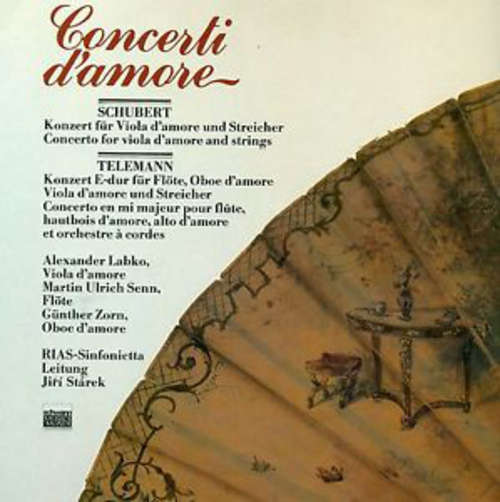 Cover RIAS-Sinfonietta - Concerti d'amore (LP) Schallplatten Ankauf