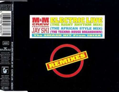 Cover M&M Crew Featuring Jay Ski - Electric Live (Remixes) (12, Maxi) Schallplatten Ankauf