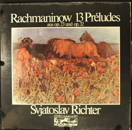 Cover Rachmaninow*, Svjatoslav Richter* - 13 Préludes Aus Op. 23 Und Op. 32 (LP, Club) Schallplatten Ankauf