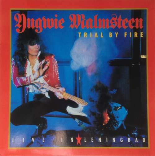 Cover Yngwie Malmsteen - Trial By Fire: Live In Leningrad (LP, Album) Schallplatten Ankauf