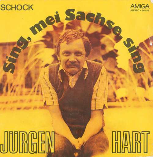 Cover Jürgen Hart - Sing, Mei Sachse, Sing (7, Single) Schallplatten Ankauf