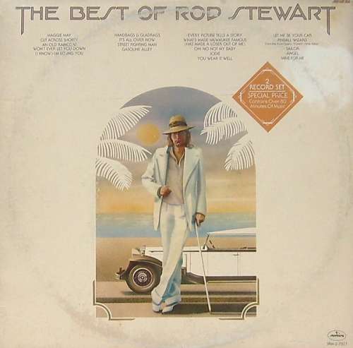 Cover Rod Stewart - The Best Of Rod Stewart (2xLP, Comp, Gat) Schallplatten Ankauf