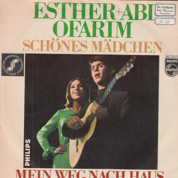 Cover Esther + Abi Ofarim* - Schönes Mädchen / Mein Weg Nach Haus (7, Single, Mono) Schallplatten Ankauf