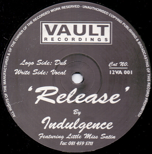 Cover Indulgence - Release (12) Schallplatten Ankauf