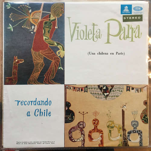 Cover Violeta Parra - Recordando A Chile: Canciones De Violeta Parra (LP, Album) Schallplatten Ankauf