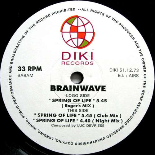 Cover Brainwave - Spring Of Life (12) Schallplatten Ankauf