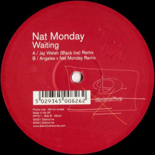 Cover Nat Monday - Waiting (2x12, Promo) Schallplatten Ankauf