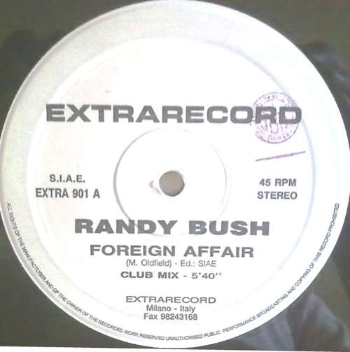 Cover Randy Bush - Foreign Affair (12) Schallplatten Ankauf