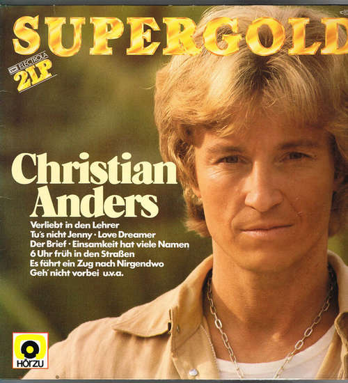 Cover Christian Anders - Supergold  (2xLP, Comp, Gat) Schallplatten Ankauf