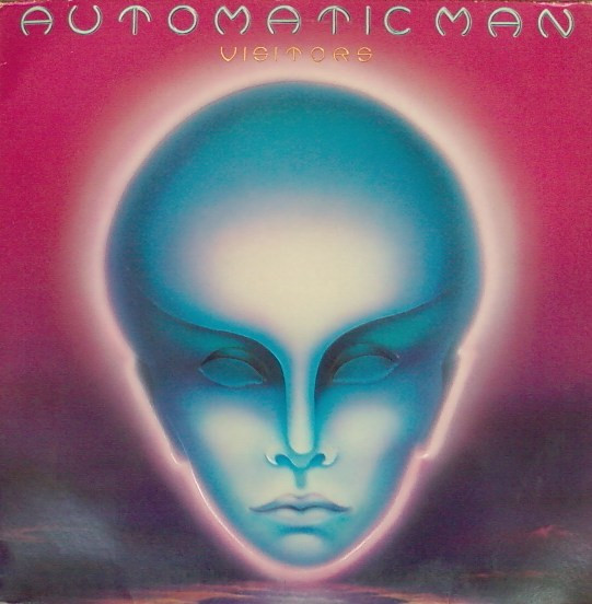 Cover Automatic Man - Visitors (LP, Album) Schallplatten Ankauf