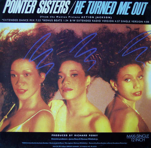 Cover Pointer Sisters - He Turned Me Out (12, Maxi) Schallplatten Ankauf