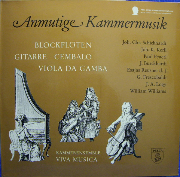 Cover Kammerensemble Viva Music - Anmutige Kammermusik (LP) Schallplatten Ankauf