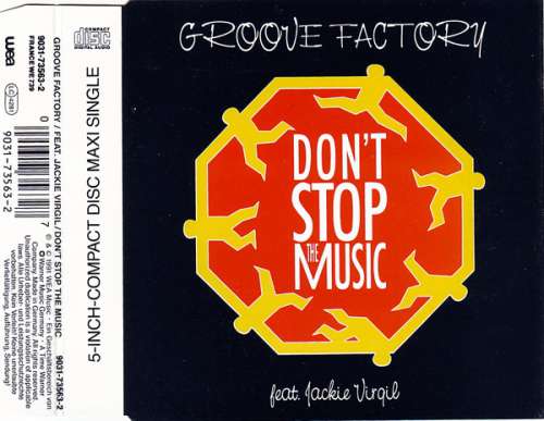 Cover Groove Factory* Feat. Jackie Virgil - Don't Stop The Music (CD, Maxi) Schallplatten Ankauf