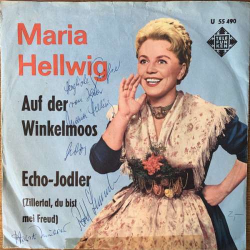 Cover Maria Hellwig - Auf Der Winkelmoos (7) Schallplatten Ankauf