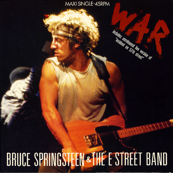 Cover Bruce Springsteen & The E Street Band* - War (12, Maxi) Schallplatten Ankauf