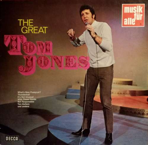 Cover Tom Jones - The Great Tom Jones (LP, Comp) Schallplatten Ankauf