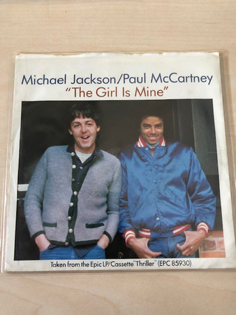 Cover Michael Jackson / Paul McCartney - The Girl Is Mine (7) Schallplatten Ankauf