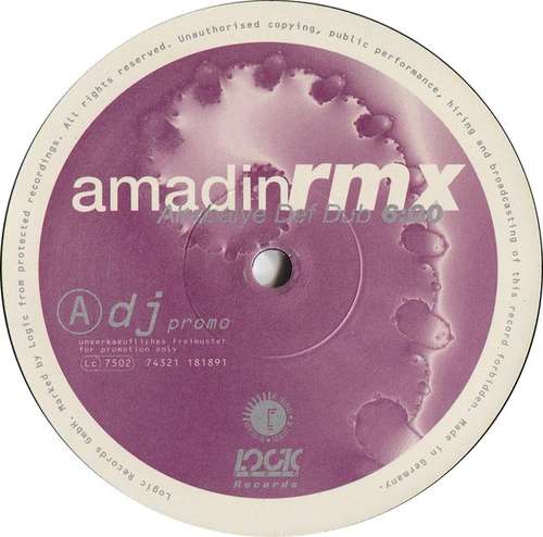 Cover Amadin - Alrabaiye (Take Me Up) (Remixes) (12, Promo) Schallplatten Ankauf