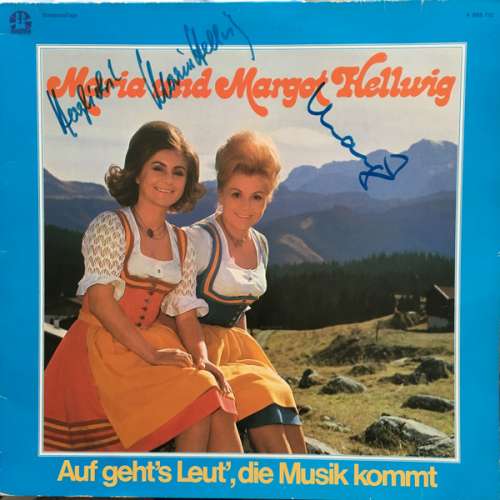 Bild Maria Und Margot Hellwig* - Auf Geht's Leut, Die Musik Kommt (LP, Album, Club) Schallplatten Ankauf