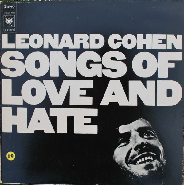 Cover Leonard Cohen - Songs Of Love And Hate (LP, Album, RE) Schallplatten Ankauf