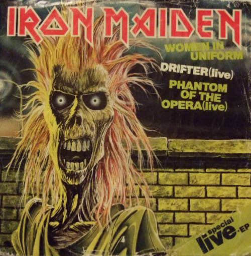 Cover Iron Maiden - Women In Uniform (12, EP) Schallplatten Ankauf
