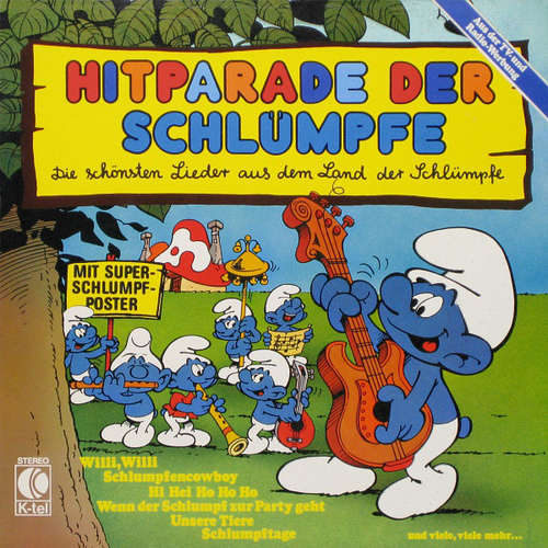 Cover Die Schlümpfe* - Hitparade Der Schlümpfe (LP, Album) Schallplatten Ankauf