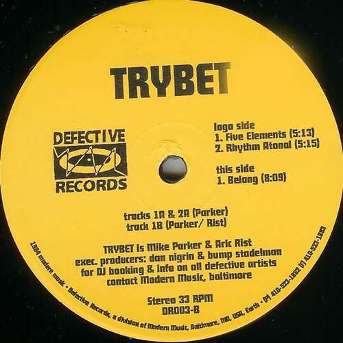 Cover Trybet - Belong (12) Schallplatten Ankauf