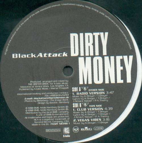 Bild Black Attack (2) - Dirty Money (12) Schallplatten Ankauf