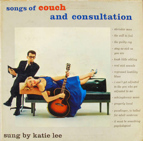 Cover Katie Lee - Songs Of Couch And Consultation (LP, Album, Mono) Schallplatten Ankauf