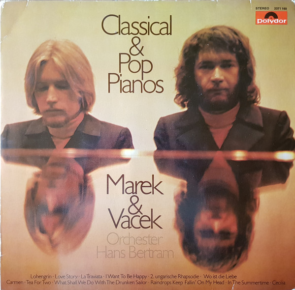 Cover Marek & Vacek, Orchester Hans Bertram - Classical & Pop Pianos (LP) Schallplatten Ankauf