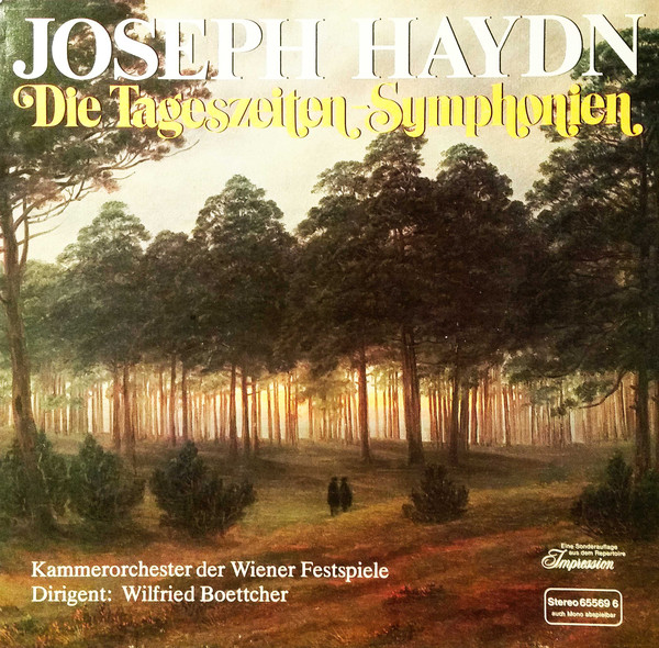 Bild Joseph Haydn, Kammerorchester Der Wiener Festspiele, Wilfried Boettcher - Die Tageszeiten-Symphonien (LP, Club, S/Edition) Schallplatten Ankauf