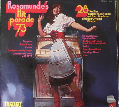 Cover Franz Maldener Und Den Original Pilsenern - Rosamunde's Hit Parade '73 (LP, Album) Schallplatten Ankauf